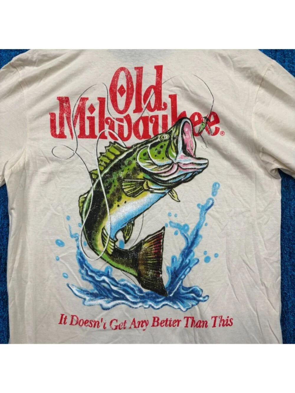 Old Milwaukee It Doesnt Get Any Better Than This Beer Tee L